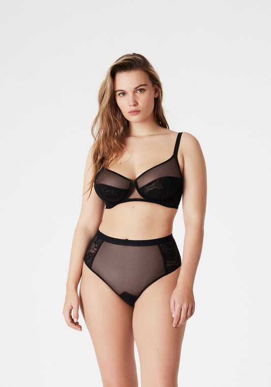 SOUTIEN-GORGE ARMATURE BETINA NOIR