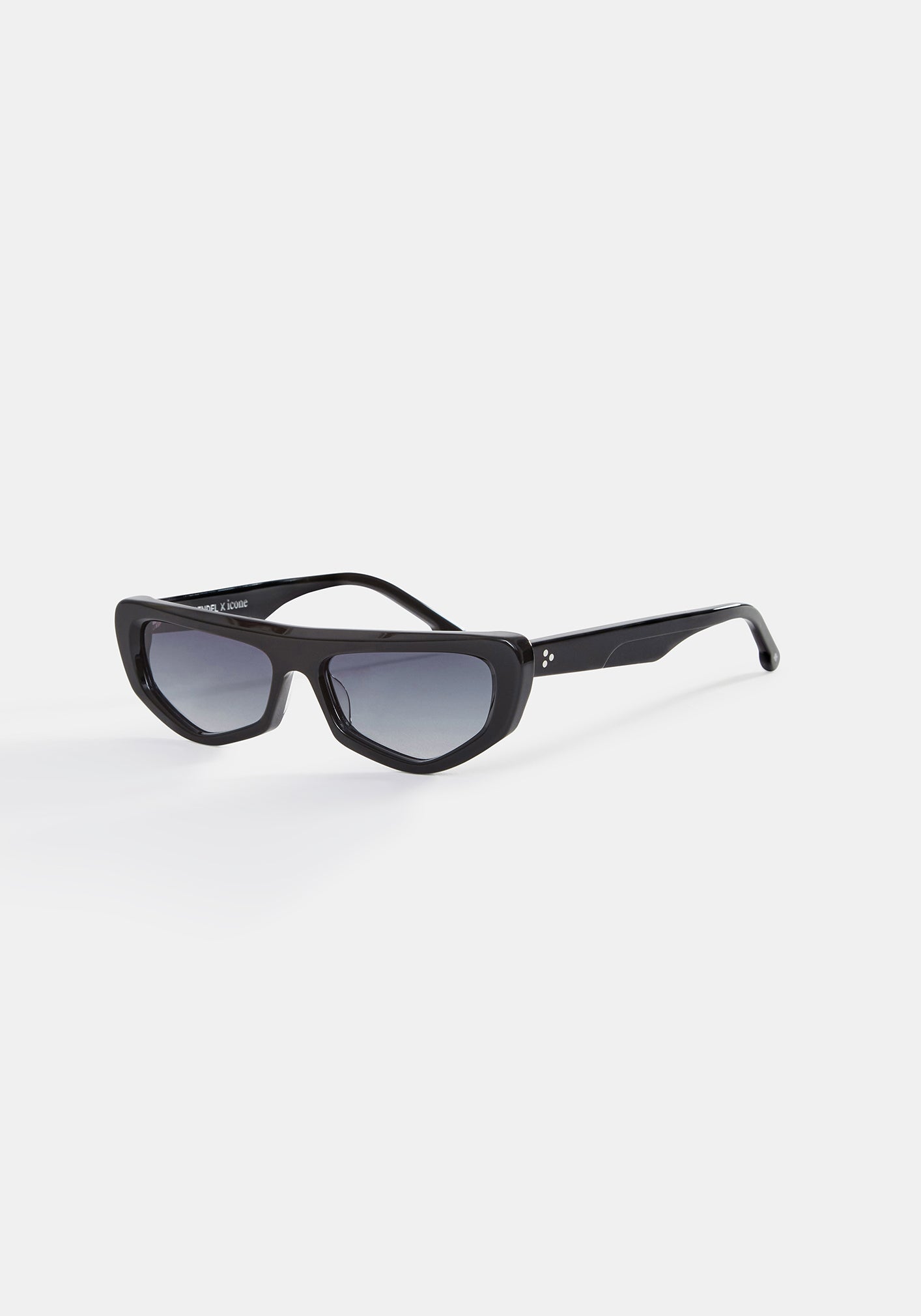 BIANCA BLACK-BLUE SUNGLASSES